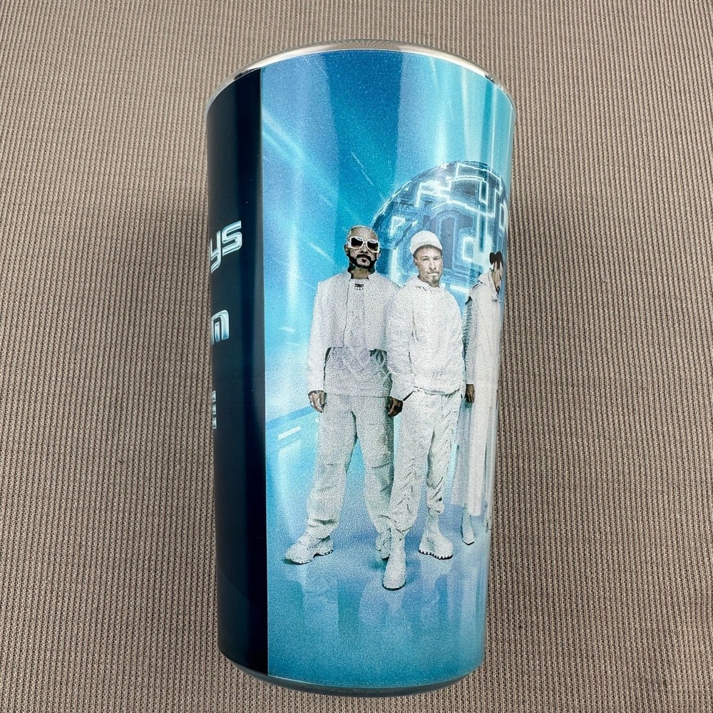 Backstreet Boys Into the Millennium Sphere Las Vegas Blue Souvenir Cup Tumbler - Picture 3 of 8
